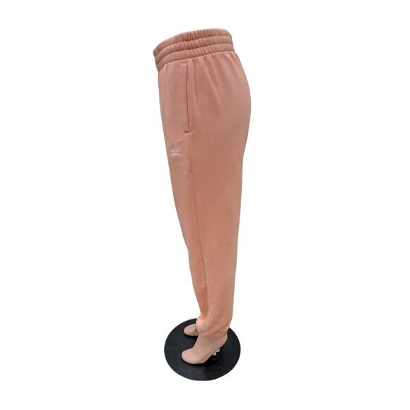 Adidas Women's Adicolor Essentials Fleece Jogger Pants – Peach, Size 30 Waist - Picture 3 of 15